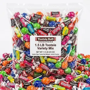 Tootsie Roll Variety Mix: Midgees, Frooties, & Pops – 1.5 Lbs Fresh Assortment Tootsie Roll Assortment Stand Up Pouch 24 Oz