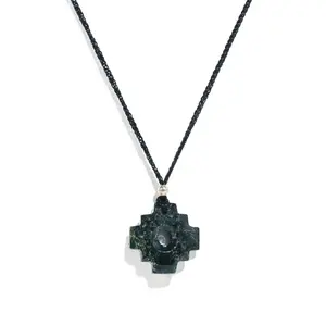 Peruvian Chakana Necklace - Machu Picchu Stone