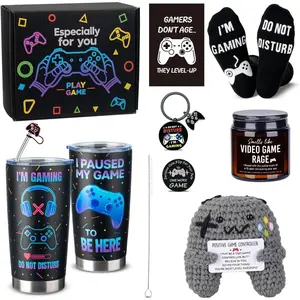 Ithmahco Gamer Easter Basket Stuffers Gifts for Gamers Teen Boys, Easter Gamer Gifts for Men Teenage, Gaming Gifts for Men Him Boyfriend Husband Dad, Gamers Gift Ideas for Friend Brother Birthday