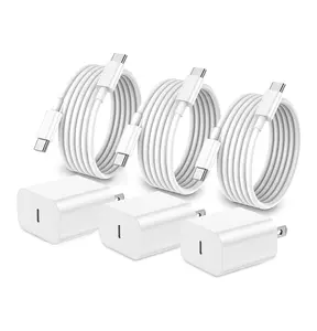 iPhone 16 15 Charger Fast Charging Type C Chargers USB C Charger Block iPhone 16 Chargers with 2 Pack 6FT Cable for iPhone 16/16 Plus/16 Pro/16 Pro Max/iPhone 15/15 Pro Max/iPad Pro/AirPods（White）