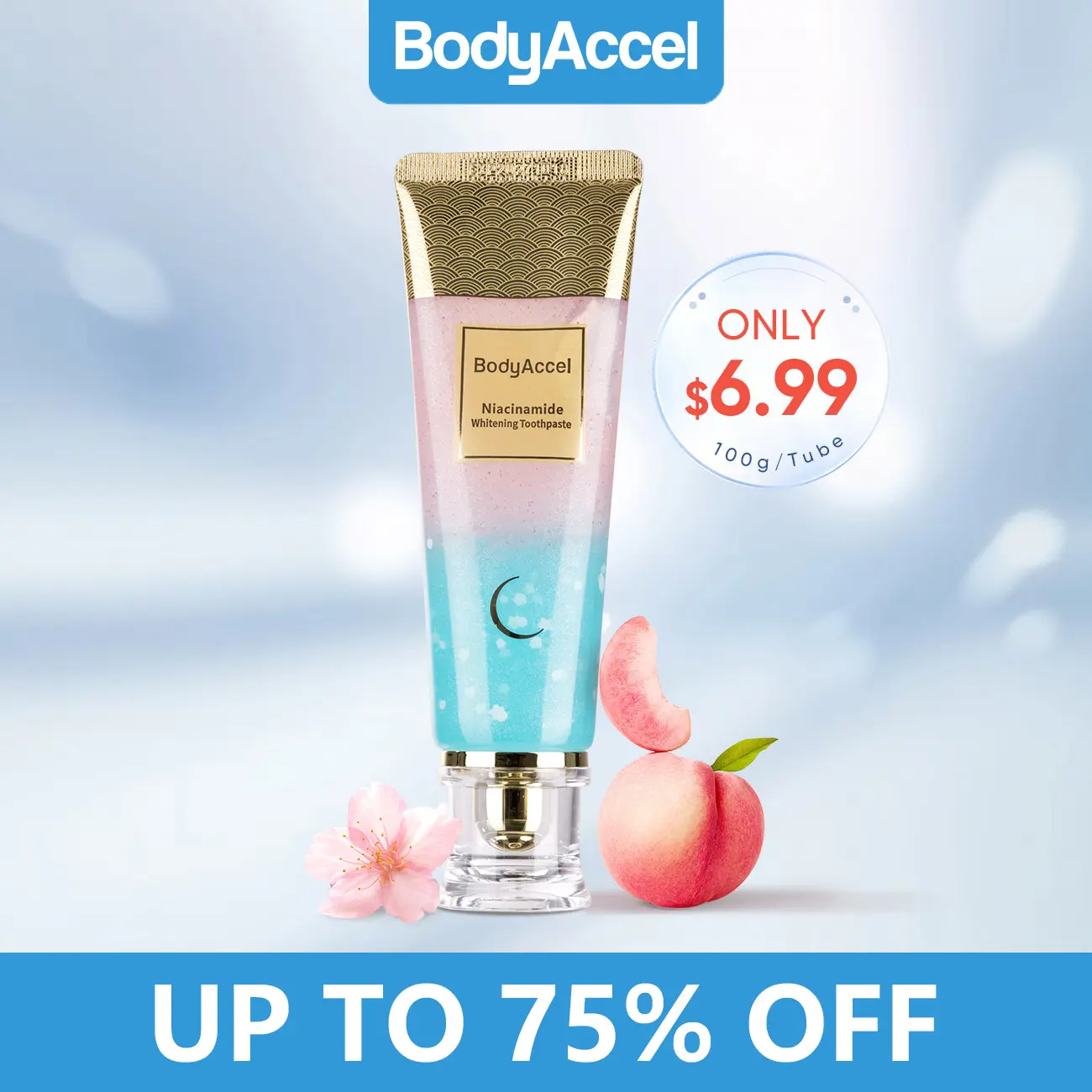 【BodyAccel】Triple Whitening Niacinamide Whitening Toothpaste Mint Oral -Z 【BodyAccel】Triple Whitening Niacinamide Whitening Toothpaste Mint Oral -Z
