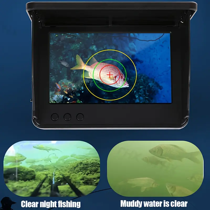 Black 4.3 Inch Screen+15m Cable