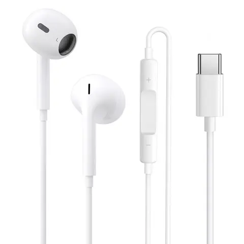 Type-C Digital Wired Headphones Dac Decoder Compatible with Apple Huawei Honor Samsung Vivo Xiaomi Oppo Universal In-Ear Phone Earbuds Wired Earphones