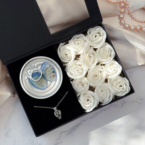 DIY Pearl Necklace Kit, Viral Wish Pearl Necklace Set, Gift for Her