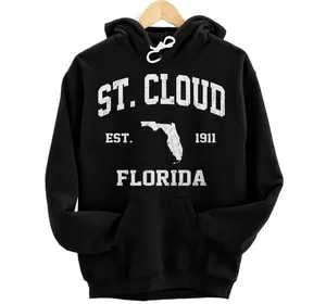 St. Cloud Florida FL vintage state Athletic style Hoodie, Sweatshirt, T-Shirt