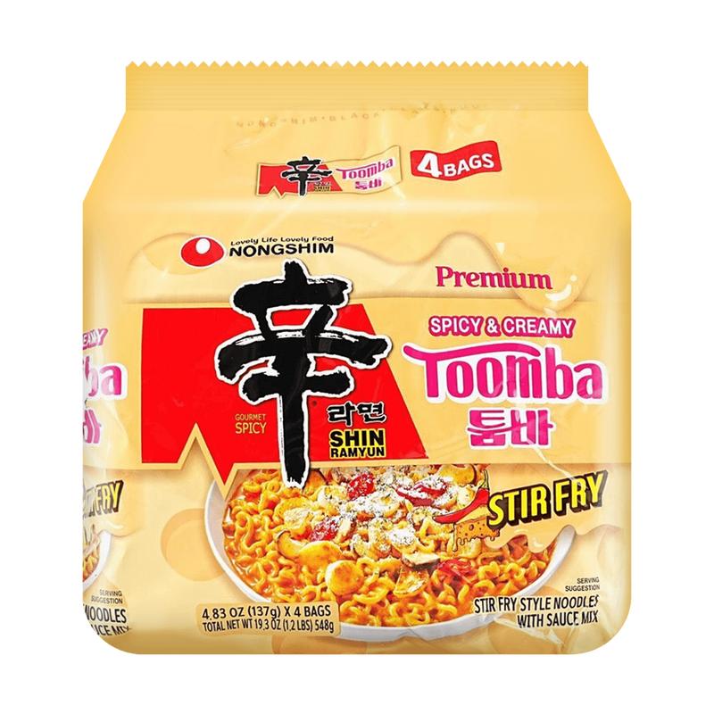 SAMYANG Korean Ramen Variety Pack - 6 Flavors Buldak Jin Shin Ramyun Black Shin Toomba Paldo Jjajang Spicy Instant Noodles Gift Set