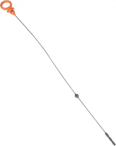 CCIYU Oil Dipstick 24.21" x 1.57" x 0.39" Oil Level Indicator Fit For VW TYPE-1 2006-2013 For Volkswagen For Golf 2010-2013 For Jetta 2005-2013 For Passat 2012-2013 For Volkswagen Rabbit 2006-2009