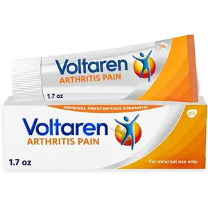 Voltaren Arthritis Pain Gel for Powerful Topical Arthritis Pain Relief with Diclofenac, No Prescription Needed - 1.7 oz/50 g Tube