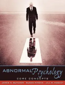 USED-Abnormal Psychology: Core Concepts by James Butcher (Paperback)