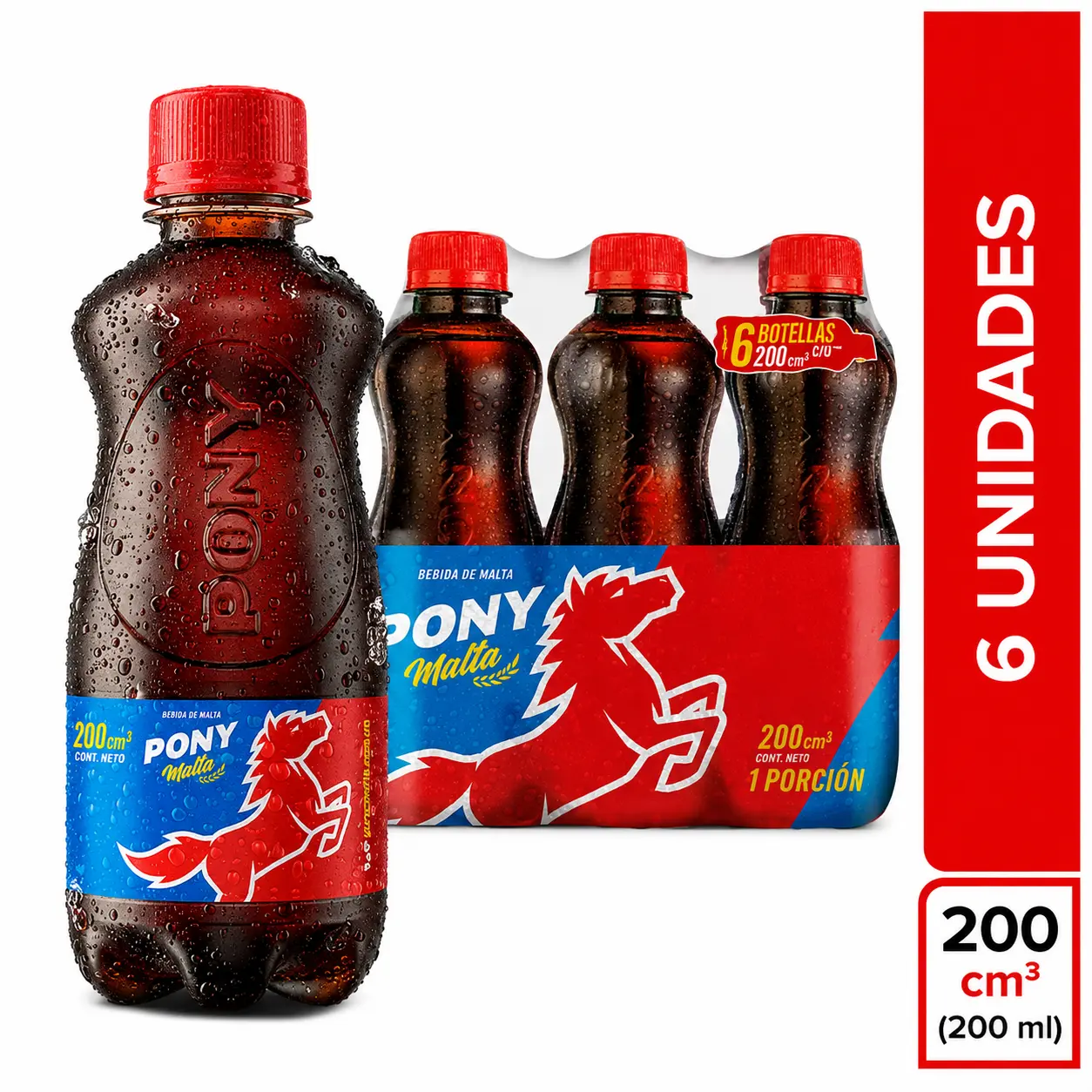 PONY MALTA MINI 200ML SIXPACK