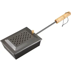 Popcorn Popper for Campfire, Fire & Camping-Makes 3.5 Quarts of Popcorn - Camp Cooking System Accessory