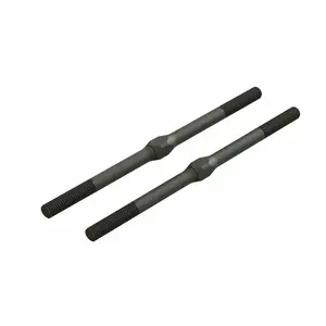 Arrma Outcast 4S BLX V2 M4x85mm Black Steel Turnbuckles (2pcs) ARA330716