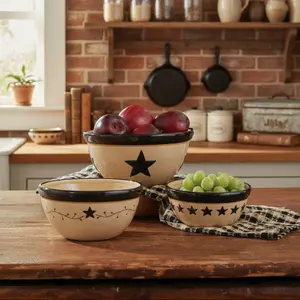 Blackberry Mixing Bowl Set