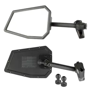 A-Pillar Side Mirrors for 2018-2023 Jeep Wrangler JL & 2020-2023 Jeep Gladiator - Pair of 2