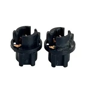 Rebaydo 2pcs T5 Wedge Socket Twist Lock Black