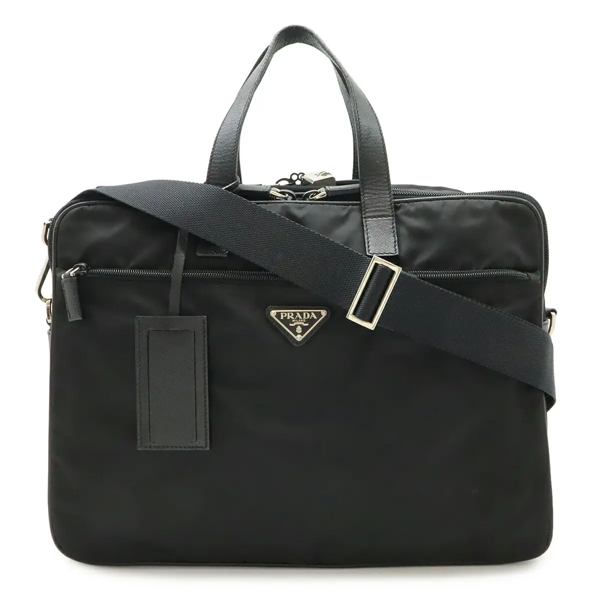 Pre-owned PRADA Other Tote Bags Nylon Business Briefcase