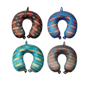 Nu Trendz Travel Neck Pillow U-Shaped with Head Support Soft Adjustable for Airplanes Cars Home Recliners Memory Foam Ergonomic Design