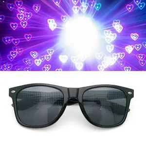(clearance sale) Rainbow Diffraction Glasses 3D Prism Effect EDM Rainbow, Ultimate Diffraction Glasses Eyeglass Frames Sunglasses Unique Design
