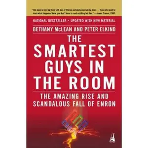 USED Book - The Smartest Guys in the Room: The Amazing Rise and Scandalous Fall of Enron by Bethany McLean (Paperback) - english