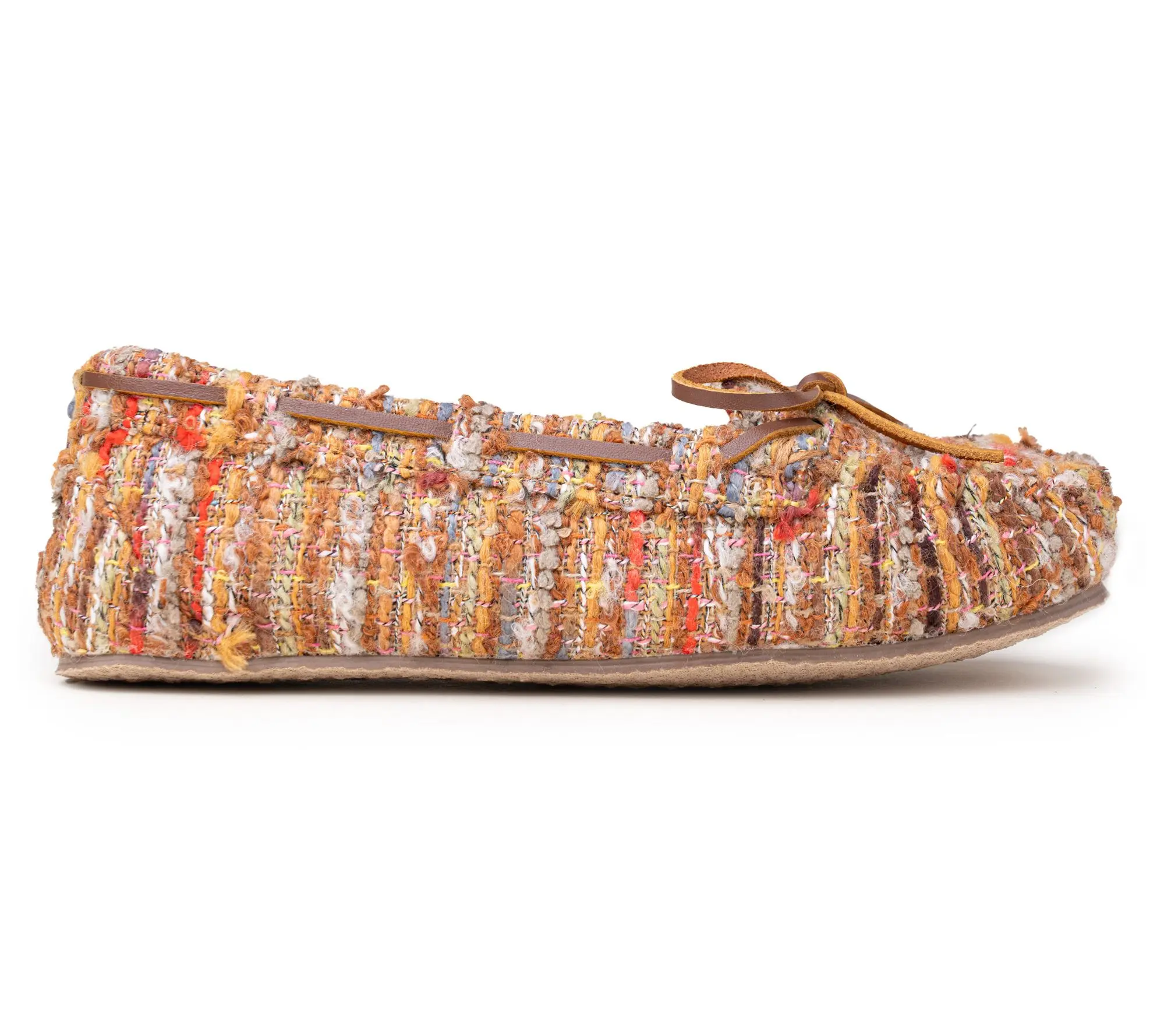 Minnetonka Women's Cally Textured Fabric Slipper Minnetonka Women's Cally Textured Fabric Slipper