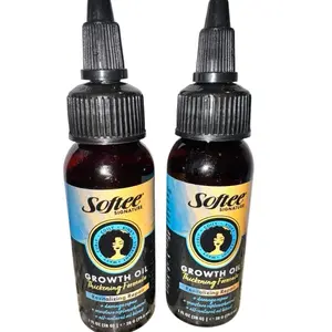 2 X Hair Growth Oil, Thickening formula, revitalizing repair, damage repair, moisture replenishment, all natural oil blend,Softee Signature Hair Health,Fl Oz (28g)