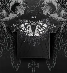 Affliction Men's T-shirt Chained Saint Thorns