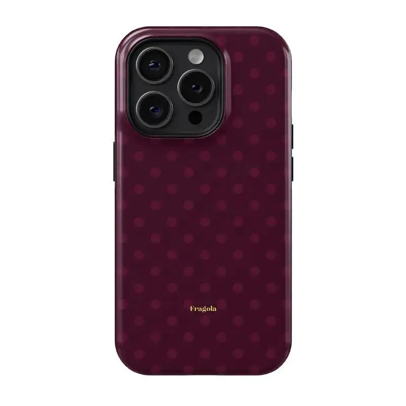 Fragola FIG Minimalist Aesthetic Polycarbonate Rubber Cellphone Cover - Durable, Stylish, Shockproof Protective Phone Accessory - for iPhone 11,12,13,14,15,16,17 Pro Max Plus - Christmas Tech Accessory Gift for Her, Accessories