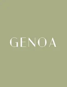 USED-Genoa: A Decorative Book │ Perfect for Stacking on Coffee Tables & Bookshelves │ Customized Interior Design & Hom by Co, Decora Book (Paperback)