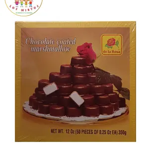 Chocolate coated marshmallow