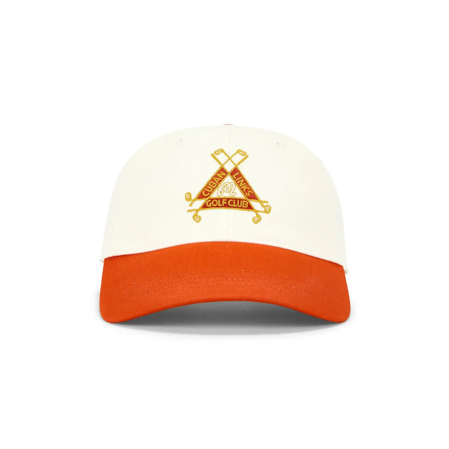 Malbon Trinity Dad Hat in Cream