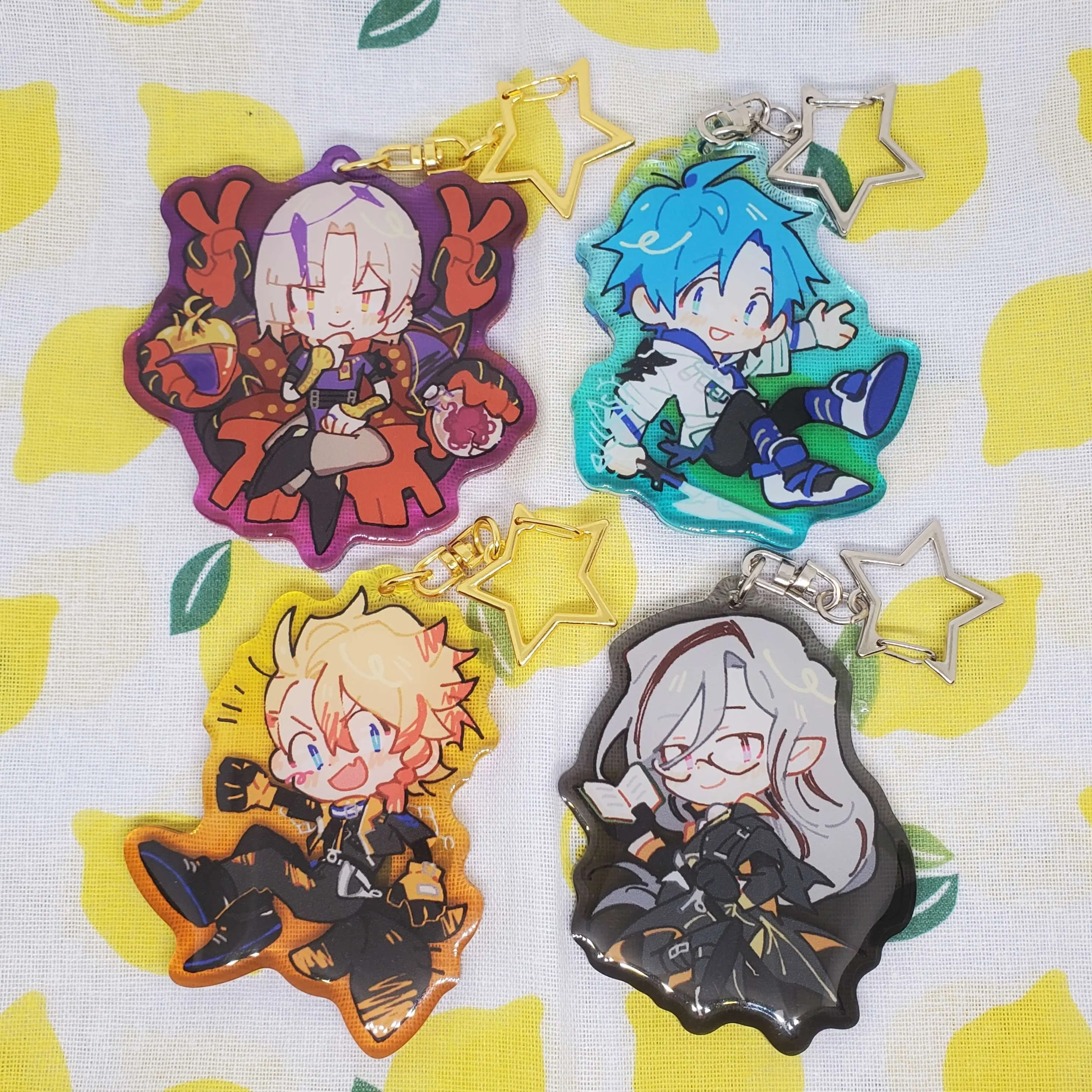 Holostars Tempus HQ // Acrylic Keychains