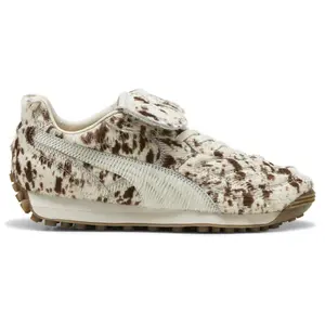 PUMA Womens Fenty X Avanti Pony Hair Lace Up Sneakers Shoes Casual - Brown, Off White