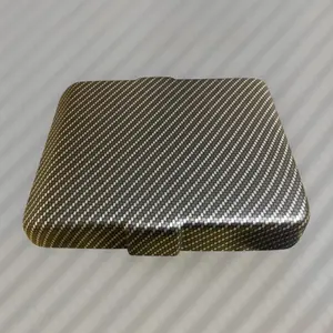 Custom Hydro Dipped Silver Carbon Fiber Fuse Box Lid Cover Charger/Challenger 2015+ Chrysler 2011+
