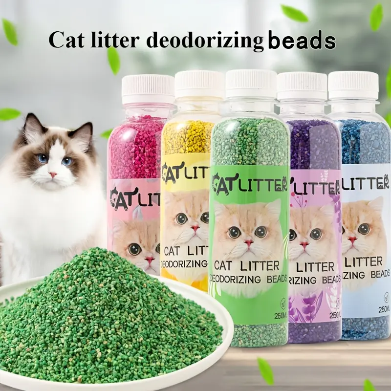 Pet Deodorizing Granules - Cat Litter Companion Fragrance Deodorizer with Aromatic Fresh Scent