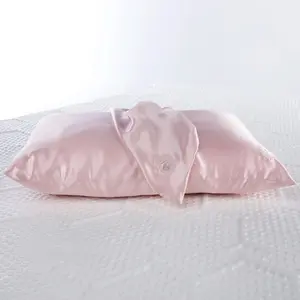 Premium Silk Material Pillowcase, Luxurious Silk Bedding Accessory for Comfortable Sleep Premium Silk Material Pillowcase, Luxurious Silk Bedding Accessory for Comfortable Sleep