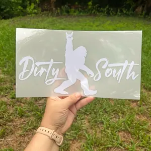 Dirty South Bigfoot Body decal, multiple sizes and colors
