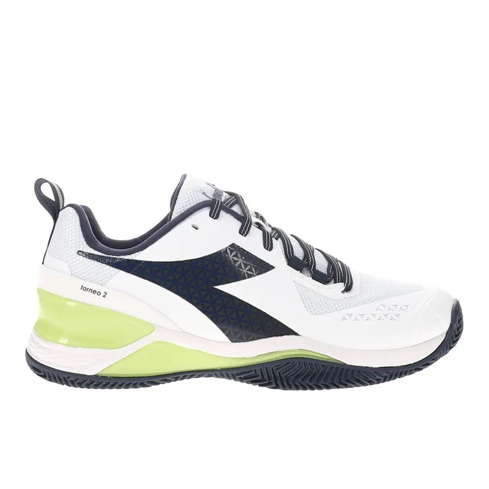 diadora Mens Blushield Torneo 2 Clay Tennis Sneakers Shoes - Off White