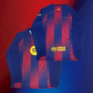 25 26Home Long Sleeve Soccer Jersey