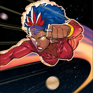 Kente Comics FIREBIRD RED FEATHER OF DEATH Issue #2 Ursa Universe Series Superhero Battle Against General Vatet Rho & Dark Chis