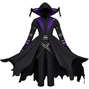 The Eminence in Shadow Cosplay Cid Kagenou Costume Men's Black Outfit Halloween Suit