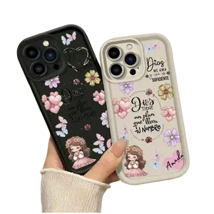 God's Plan Faith Phone Case for iPhone 17 16 15 14 13 12 11 Pro Max and Samsung Galaxy S26 S25 S24 S23 S22 S21 Ultra Series, Cute Christian Aesthetic TPU Protective Cover, Shockproof Anti-Drop Daily Case Gift