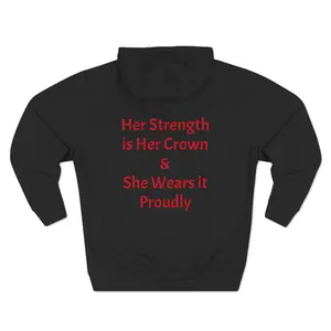 Inspirational Hoodie, Women's Activewear, Feminist Apparel, Girl Power Clothing