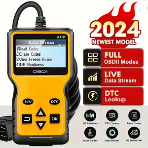 K310 Automotive OBD2 Scanner Diagnostic Tool Code Reader, Car Voltage Tester Engine Fault Code Scanner, Charging Tester Diagnostic Tool For OBDII Protocol Cars, Detect car faults at any time, easy to use