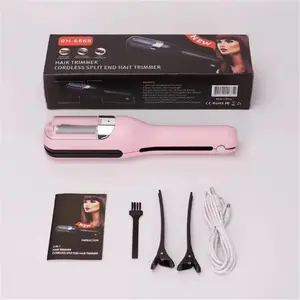 Hair Split Ends Trimmer, Professional Hair Cutter Quick & Smooth End Cutting Clipper Cordless Pack