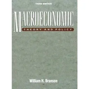 USED-Macroeconomic Theory and Policy (3rd Edition) by William H. Branson (Paperback)
