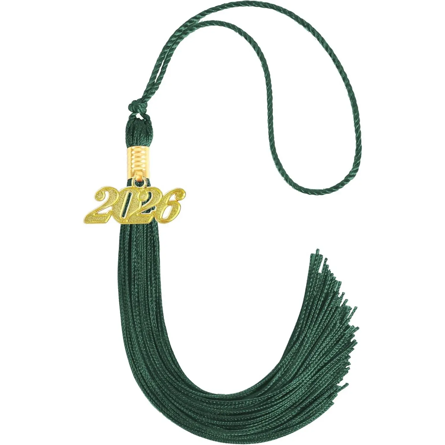 2026 Tassel Graduation,Green Tassel 2026 for Grad Cap and Graduation Ceremony Accessory Decoration