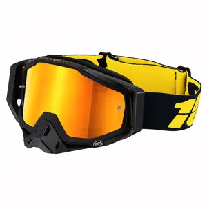 Motorcycle Dirt Bike Goggles| Anti-Fog UV400 Impact Resistant 180° Panoramic Off-Road Goggles for ATV MTB Motocross