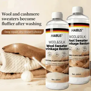 Wool and Cashmere Detergent, Anti-Shrinkage and Anti-Hardening Formula, Deep Repair and Fragrance for Luxurious Softness
