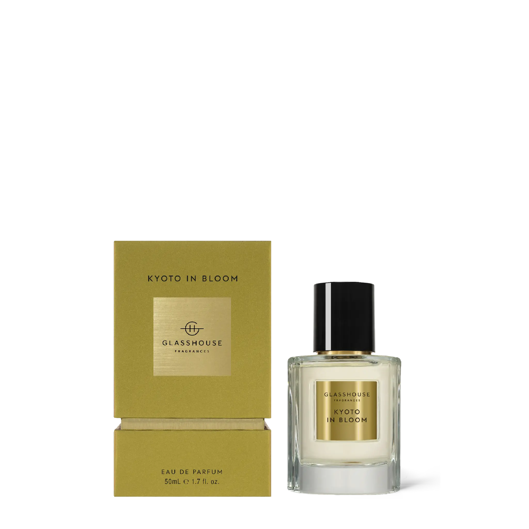 Glasshouse Fragrances Kyoto in Bloom Eau de Parfum - Camellia & Lotus 50mL