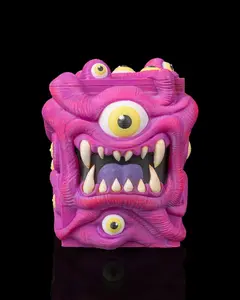 The Allseer’s Case – 3D Printed Monster Deck Box | Multi-Eyed Fantasy Card Storage for Magic, Pokémon, Yu-Gi-Oh! & TCG Players